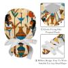 2 Packed Papyrus Egyptian Ancient History Scrub caps Women Scrub caps Women Satin Lined Nurse Scrub Cap for Chef view 4
