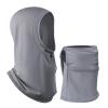 Balaclava Face Mask Sun UV Protection Summer Breathable Full Head Mask Ice Silk Neck Gaiter for Men Women Cycling Fishing Dark Grey view 3