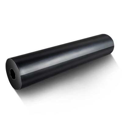 COLOFULWAY Boat Trailer Black Molded Rubber Side Guide Roller (2-1/2"x 12")
