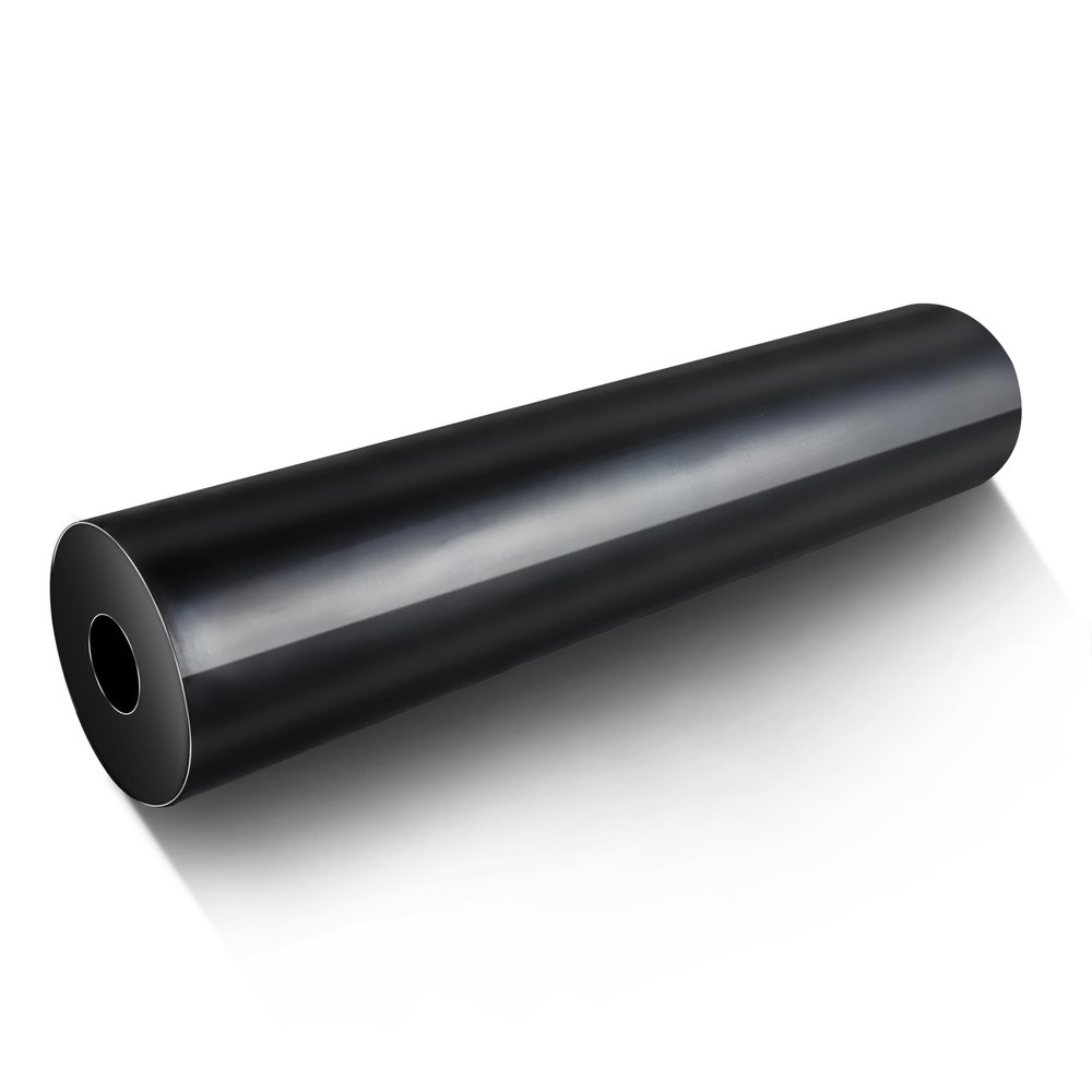 COLOFULWAY Boat Trailer Black Molded Rubber Side Guide Roller (2-1/2"x 12")