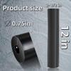 COLOFULWAY Boat Trailer Black Molded Rubber Side Guide Roller (2-1/2"x 12") view 2