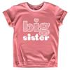 Big Sister Shirt Big Sister Announcement Toddler Shirts Girl Promoted Outfit Baby Girls Heart tee (US, Age, 8 Years, Mauve) view 1