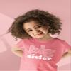 Big Sister Shirt Big Sister Announcement Toddler Shirts Girl Promoted Outfit Baby Girls Heart tee (US, Age, 8 Years, Mauve) view 2