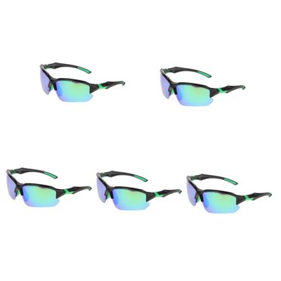 balacoo 5pcs Cycling Sunglasses for Men and Women Photochromic Lenses Lightweight Sports Eyewear for Baseball Cycling and Outdoor Activities