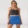 Colorfulkoala Dreamlux Skirts for Women High Rise Athletic Golf Tennis Skorts Built-in Shorts with Pockets(S, Baleine Blue) view 3