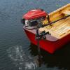 7.5 HP 200cc Outboard Motor, 4 Stroke Fishing Boat Engine Air-Cooled Gasoline Short Shaft, Heavy Duty Outboard Engine, CDI Ignition System, For Fishing Boat, Motorboat and Inflatable Boat, 3600 RPM view 2