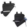 Bike Frame Waterproof Bike Top Tube Bag Bicycles Front Bag Bike Pouch Pack Large Capacity Cycling Phone Bag For Bicycles Cycling Frame Bags Bike Top Tube Bag Bike Triple-cornered Corner Bag Waterproof view 3