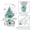 2 Packed Gift Christmas Tree Scrub caps Women Dental Scrub caps Surgical Bouffant caps for Women for The Surgeon view 4