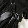 Beganly Girls Casual Tulle Tutu Dress Baby Toddler Ruffle Sleeves Bow Princess Party Dresses Black 120 view 2