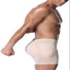 ALEPXS Safety Certification Mens Padded Underwear Boxer Shapewear Butt Lifter Comfortable and Breathable(Size:XX-Large) view 2