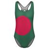 Adugen Origei One-Piece Swimsuit Women Bangladesh Flag Sexy Bathing Suits Beach Bikini M view 4