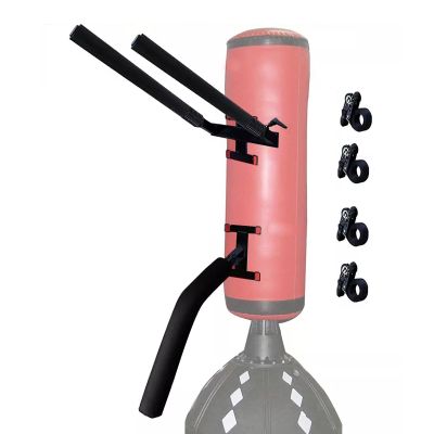 Elitix Wing Chun Dummy Bundled Spring Arms & Leg Martial Arts Trainer, Cheap Wing Chun Dummies Practice Stand for Fence, Wall Mount Kung Fu Target Pads for Punching Kicking(Color:Single Spring)