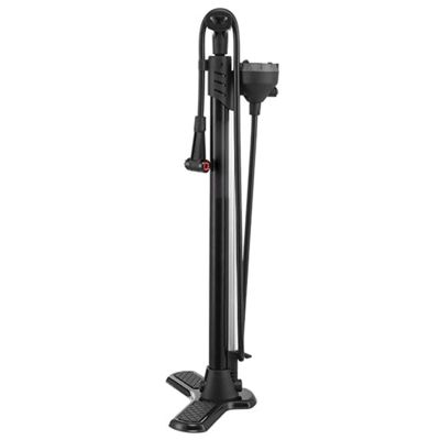 beisup Floor Bike Pump with Gauge - Fits Schrader and Presta Valve Types - Bike Accessories Portable Air Pumps for Road Mountain Bike Tires, Balls, Balloons, Inflatables,C