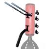 Elitix Wing Chun Dummy Bundled Spring Arms & Leg Martial Arts Trainer, Cheap Wing Chun Dummies Practice Stand for Fence, Wall Mount Kung Fu Target Pads for Punching Kicking(Color:Double Spring)