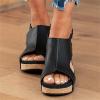 Ladmiple Wedge Sandals For Women Low Heel Wide Women's Open Toe Ankle Strap Casual Flatform Platform Wedge Sandals Slip on Dressy Summer Comfortable Dress Shoes 2024 view 3