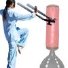 Elitix Wing Chun Dummy Simple Kung Fu Spring Exercise Equipment, Free Standing Martial Arts Taekwondo Exercise Man Pile Tool, Wing Tsun Arms Training Stand, Easy Carry(Color:Double Spring) view 2