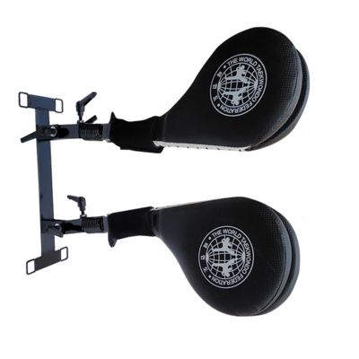 EXCLURA Wing Chun Dummy for Foot Training Equipment, Portable Martial Arts Dummy for Taekwando/Karate, Adjustable Fighting Dummy with Spring(Color:2 pcs)