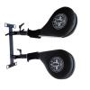 EXCLURA Wing Chun Dummy for Foot Training Equipment, Portable Martial Arts Dummy for Taekwando/Karate, Adjustable Fighting Dummy with Spring(Color:2 pcs) view 1