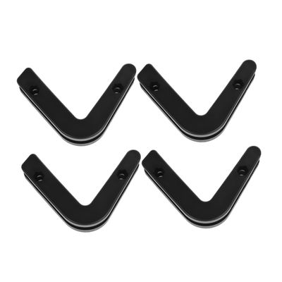 Toddmomy 4pcs Barbell Wall Mount Rack Durable Sturdy Barbell Holders for Weight Lifting Easy to Install Gym Accessories Space-saving Design for Home Garage