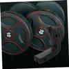 Toddmomy 4pcs Barbell Wall Mount Rack Durable Sturdy Barbell Holders for Weight Lifting Easy to Install Gym Accessories Space-saving Design for Home Garage view 3