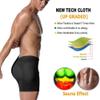 ALEPXS Safety Certification Men Butt Lifter Shapewear Butt Shaper Enhancing Padded Boxer Brief(Size:Medium) view 3