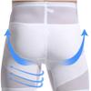 ALEPXS Safety Certification Men's Body Shaper Tummy Control Slimming Compression Short Boxer,M(Size:XX-Large) view 4