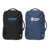 PromoStadium Custom Backpacks, Coastal Threads Commuter Backpack, $31.99/pc, Qty 12 Personalized Backpacks with logo or text - Navy blue view 1