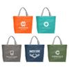 PromoStadium Custom Bags, Julian RPET - Recycled Non-Woven Shopping Tote Bag, $2.09/pc, Qty 150 Personalized Bags - Forest Green view 1