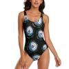 Coat of Arms of Cape Verde Women One Piece Swimsuit Sexy Beach Swimwear U-Shaped Backless Bathing Suits M view 3