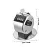 PLAFOPE 2pcs Sturdy Manual Counter Portable Mechanical Clicker Reset Knob for Counting Steps Pedestrian Sewing and More view 4