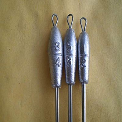 18 Spider, Claw Sinker/MUD Weight/ 1/2, 5/8, 3/4 OZ. W/3" S.Steel Legs/6 Each. for Toothy Critters, Rigging Baits and Lures for Saltwater & Freshwater.