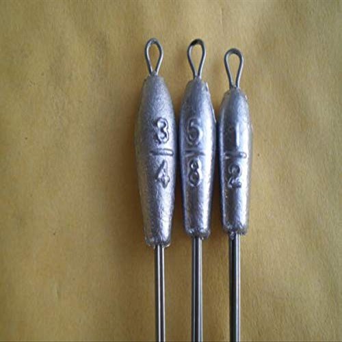 18 Spider, Claw Sinker/MUD Weight/ 1/2, 5/8, 3/4 OZ. W/3" S.Steel Legs/6 Each. for Toothy Critters, Rigging Baits and Lures for Saltwater & Freshwater.