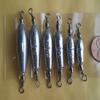 18 PCS. TROLLING SINKER W/#7 BLACK BARREL SWIVEL 1,3/4,5/8,1/2,3/8,1/4 OZ. 3ea. for Toothy Critters, Rigging Baits and Lures for Saltwater & Freshwater. view 1