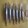 50 PCS. TROLLING SINKER W/#7 BLACK BARREL SWIVEL, 1/4 OZ. F/DO-IT M G/QUALITY for Toothy Critters, Rigging Baits and Lures for Saltwater & Freshwater. view 2