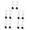 LIFKOME 5sets Unique Keychains Sports Themed Fencing Keychains Keyrings for Bag Chain Charm 2pcs*5 view 1