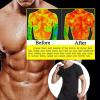Vuirrm Sauna Shirt for Men, Sauna Tank Top with Zipper, Men's Sauna Waist Trainer Vest Sweat Compression Vest Slimming Body Shaper, 4XL/5XL,Black view 3