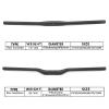 AGSDGAWD Bike Handlebar 31.8mm Full Carbon Fiber Bicycle Handlebars Flat/Riser Bar UD Matte Mountain Carbon Bicycle Handlebar(Color:Swallow Handle,Size:600MM) view 2