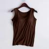 Orders My Todays+Deals+in Built in Bra Tank Tops for Women Cotton Padding Adjustable Spaghetti Strap Camisole Plus Size 2024 Summer Tops Coffee amaon view 3