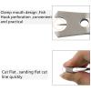 2 Pcs Fishing Line Cutter, Fishing Line Clippers with Hook Eye Cleaner Pin Stainless Steel Fishing Clippers Fishing Line Scissors Cutting Tool Fishing Tool Fishing Tackle Acceesory for Fishing view 3