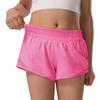 HXUNJW Girls Athletic Shorts Lightweight Running Shorts for Teen Girls Kids Liner with Zip Pocket and Elastic(04-Hot Pink/M)
