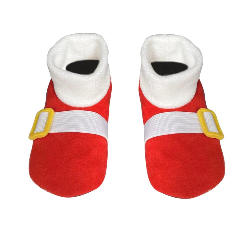 Yayiha Non Skid Anti Slip Socks Hedgehog Cosplay Slipper Socks for 1-12 Years Kids Infants Boys Girls, 3-5T, Red