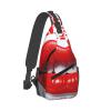 HCLYvexiria Sling Bag for Women Men Crossbody Bag Sling Backpack Printing Lips Cross Body Bag Adjustable Chest Bag view 2