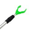 Generic Fishing Bell Bite Alarm Stand Fishing Pole Bell Alarm Rack for Sea Fishing, Length 60cm, Silver view 2