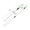 Generic Fishing Bell Bite Alarm Stand Fishing Pole Bell Alarm Rack for Sea Fishing, Length 60cm, Silver view 3