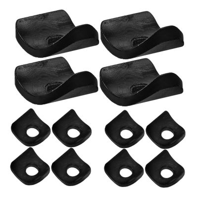 12 Pcs Bike Seat Clamp Seat Tube Clamp Spacer Bike Washer Rubber Tube Clip Gasket Supplies Post Washer Post Gasket