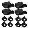 12 Pcs Bike Seat Clamp Seat Tube Clamp Spacer Bike Washer Rubber Tube Clip Gasket Supplies Post Washer Post Gasket view 1
