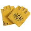 ANJMEICH Half Finger Sports Gloves, Soft and Breathable, Outdoor Activities, Motorcycle Cycling Gloves (Yellow, XL) view 2