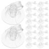 Inflatable Nozzle 50Pcs PVC Air Pump Nozzle for Swimming Ring and Water Sports - Comfortable Inflating Adapter for Inflatables view 1