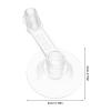 Inflatable Nozzle 50Pcs PVC Air Pump Nozzle for Swimming Ring and Water Sports - Comfortable Inflating Adapter for Inflatables view 3