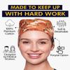 Scrub Caps for Women & Men - Tie Back & Ponytail Hat - Washable & Breathable Material - Surgical Cap for Nurse, Doctor, Vet (US, Alpha, One Size, Tie Back, The Red Centre) view 3